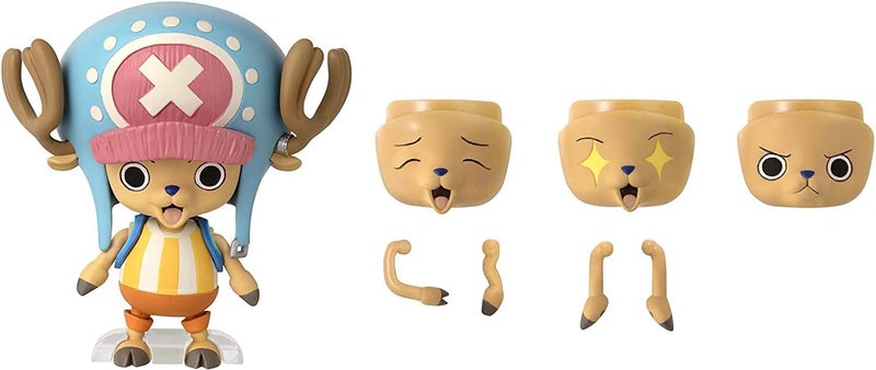 Ban Dai Bandai Anime Heroes One Piece Figures Tony Tony Chopper Action Figure, 17cm Articulated Chopper Anime Figure With Swappable Arms Faces And Backpack, Pirate Toys, Gift, Manga Lovers, Collectible Manga - Image 3